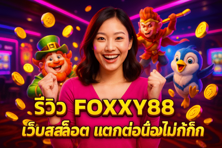 รีวิว FOXXY88 เว็บสล็อตแตกต่อเนื่องไม่กั๊ก