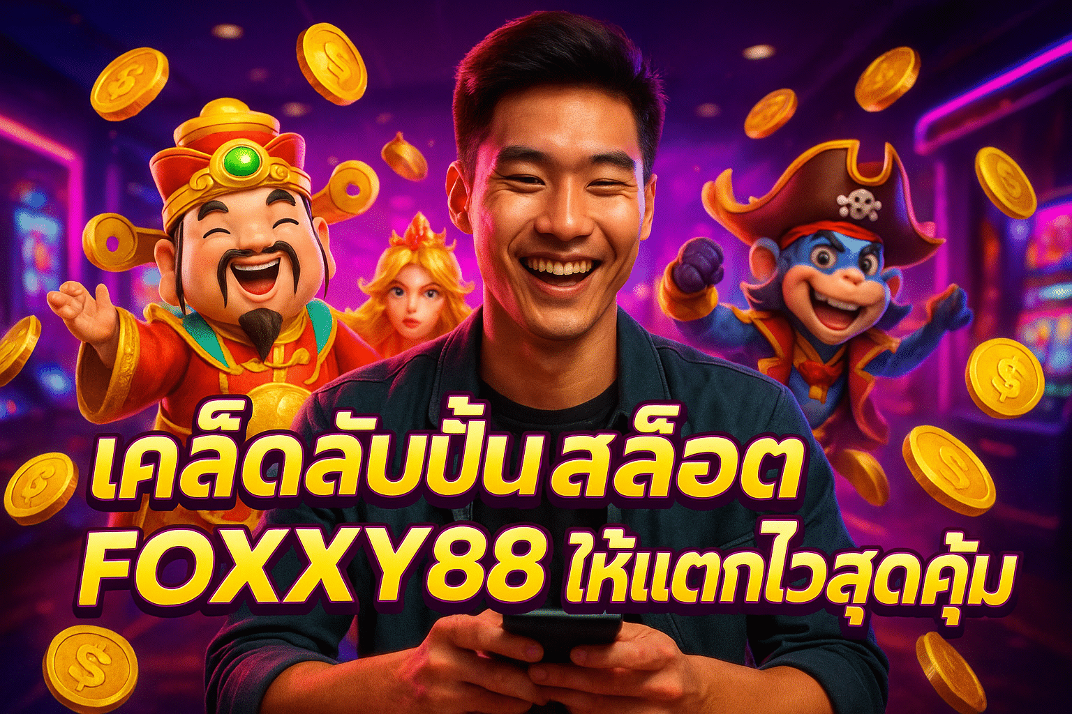 เคล็ดลับปั่นสล็อต FOXXY88 ให้แตกไวสุดคุ้ม