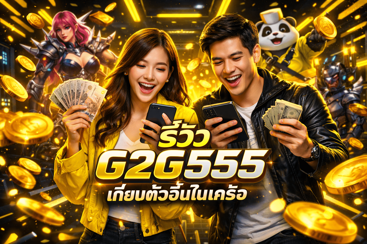 รีวิว G2G555 เทียบตัวอื่นในเครือ