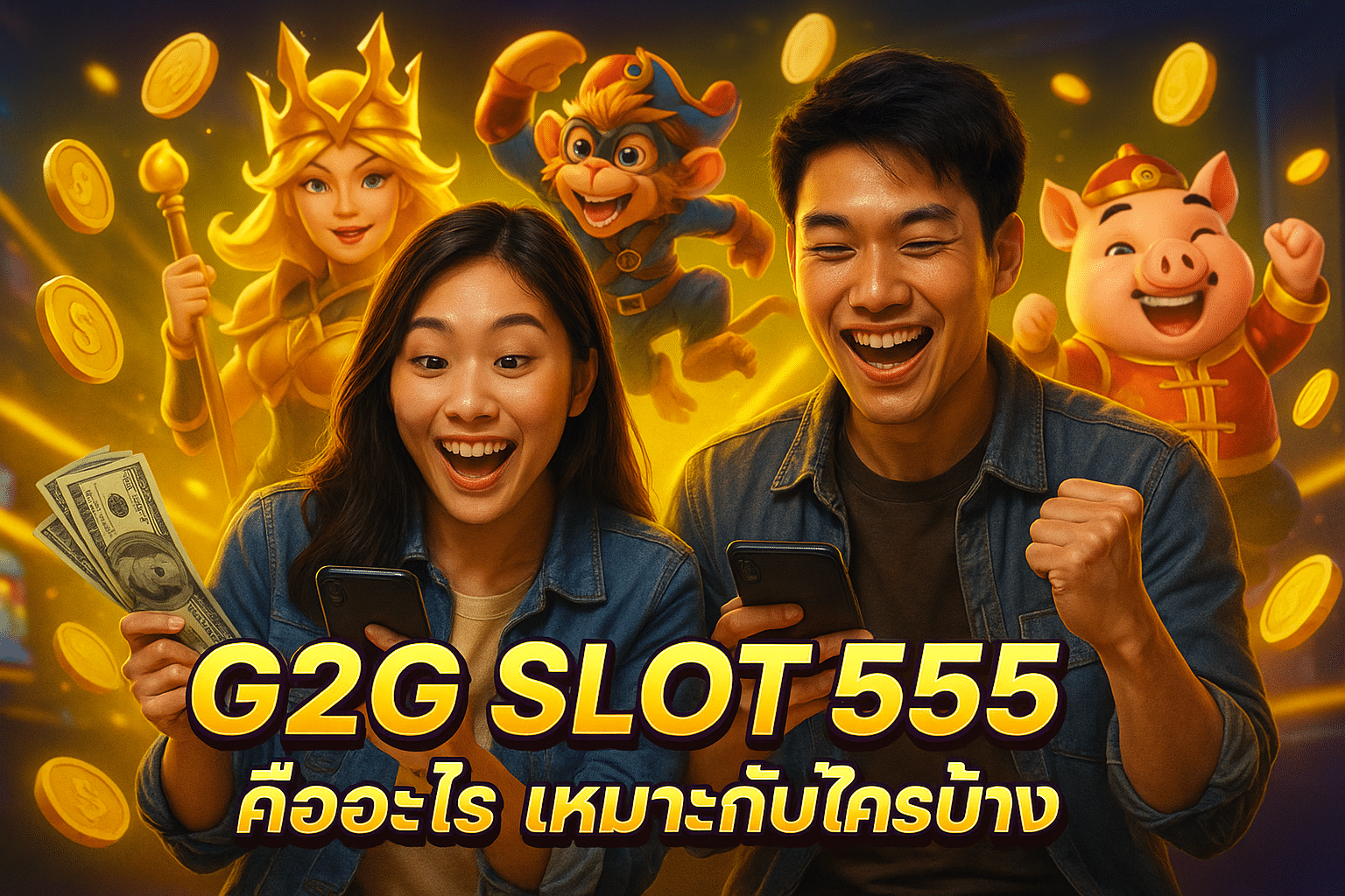G2G SLOT 555 คืออะไร เหมาะกับใครบ้าง