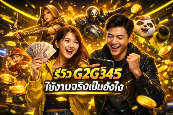 รีวิว G2G345 ใช้งานจริงเป็นยังไง